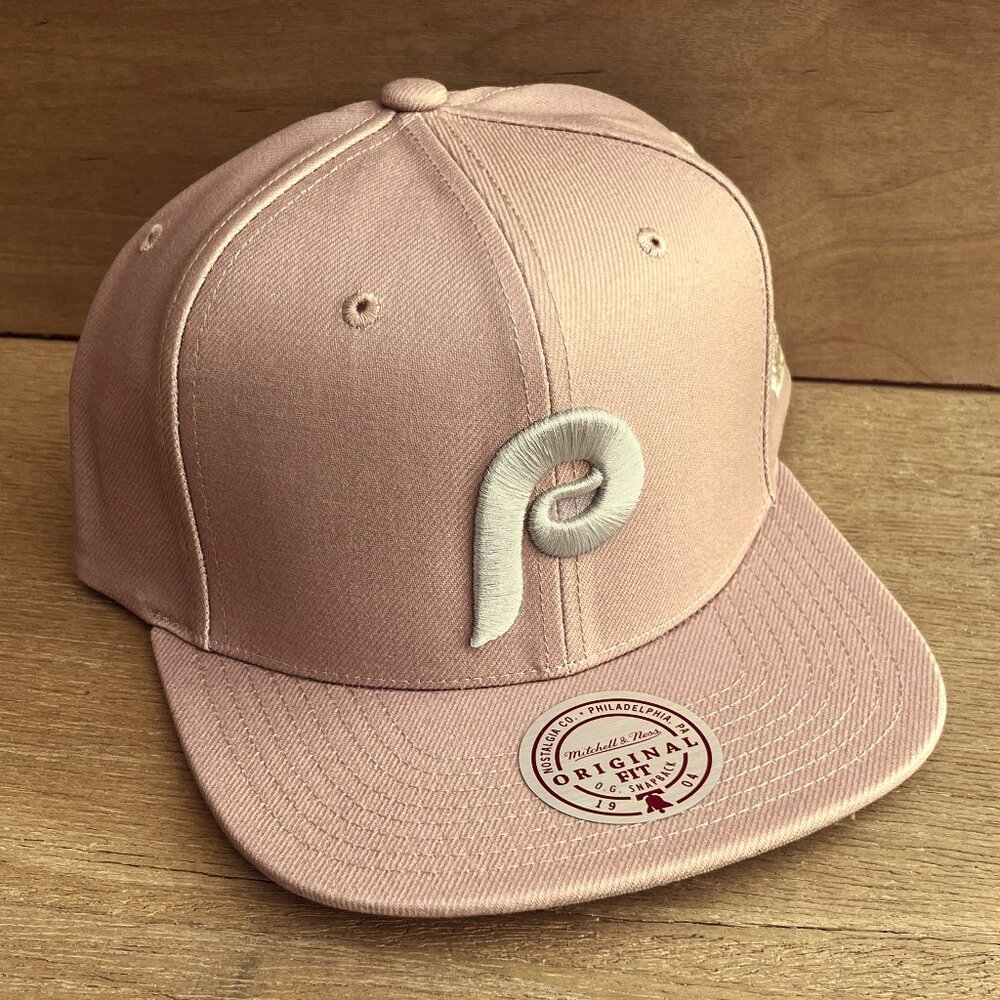 MITCHELL & NESS MLB PHILADELPHIA PHILLIES CHALK DUST SNAPBACK HAT NEW